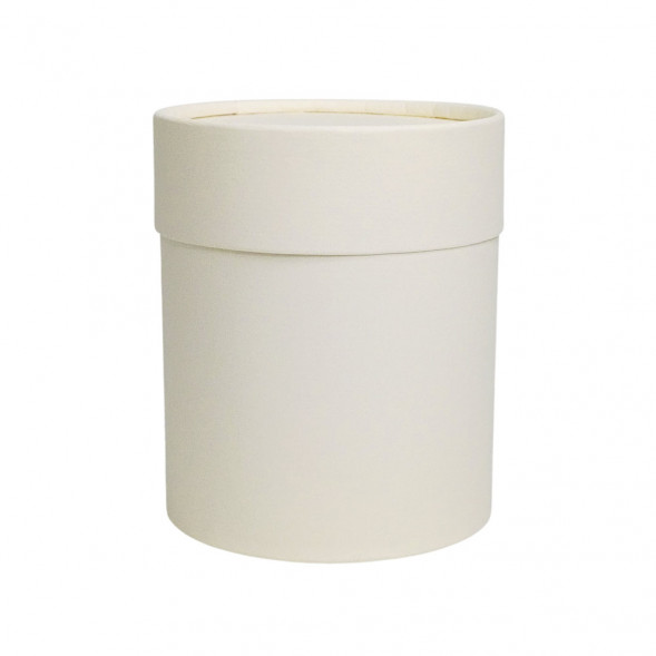 Коробка цилиндр однотонный мини размер 10*10см