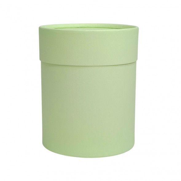 Коробка цилиндр однотонный мини размер 10*10см