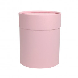 Коробка цилиндр однотонный мини размер 10*10см