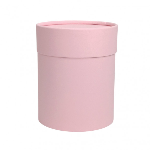 Коробка цилиндр однотонный мини размер 10*10см