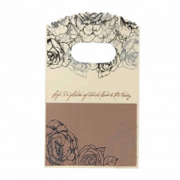 Пакет вырубной ПНД Розы 9*15см 45 мкм 50шт