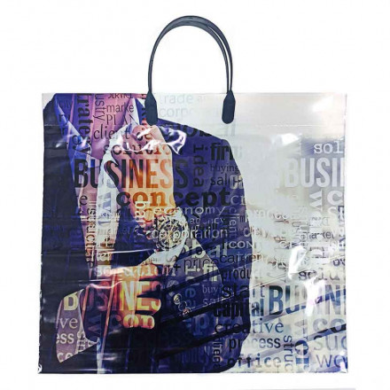 Пакет с пластмассовыми ручками Business concept