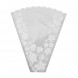 Конус прозрачный с рисунком Елена размер 50*60см уп 50шт