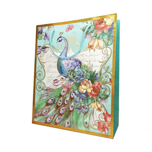 Пакет ЛЮКС Жар-птица размер 31*42*12см