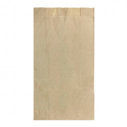 Пакет бумажный крафт с плоским дном 40г/м2 размер 30*17*7см уп 10шт