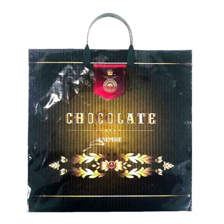Пакет с пластмассовыми ручками Chocolate