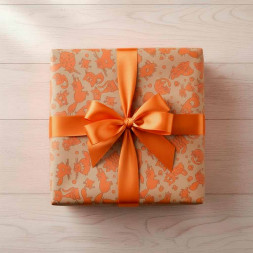 Бумага крафт лист Коты размер 70*100см