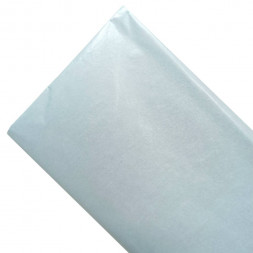 Бумага тишью в листах жемчужная СЕРАЯ ДЫМЧАТАЯ размер 50см*66см