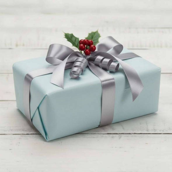 Бумага тишью в листах жемчужная СЕРАЯ ДЫМЧАТАЯ размер 50см*66см