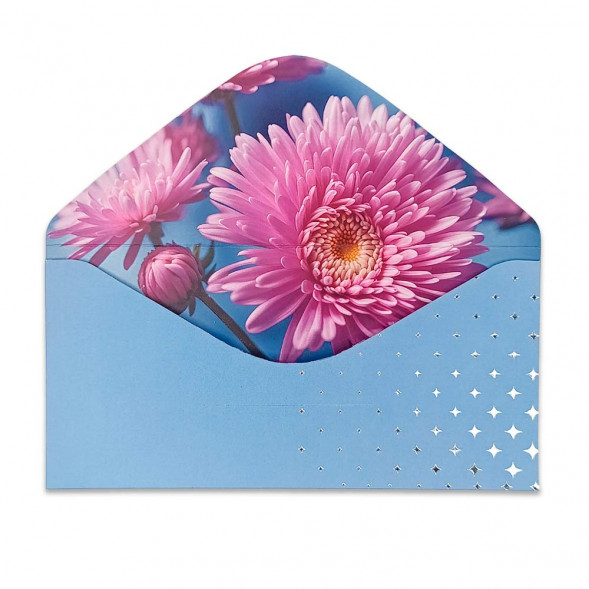 Конверт для денег С Днем рождения! 8*16,5см арт 54052