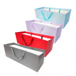 Пакет ЛЮКС однотонный размер 62*20*25см