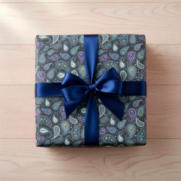 Бумага подарочная Турецкий огурец размер листа 70см*100см уп 10л