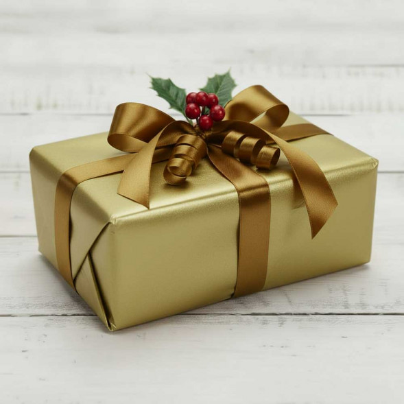 Бумага тишью в листах ЗОЛОТО размер 50см*66см