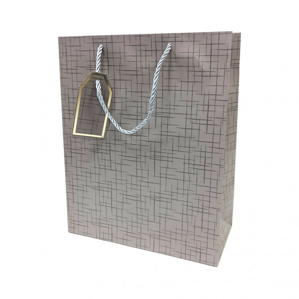 Пакет ЛЮКС Штрихи размер 26*32*12см