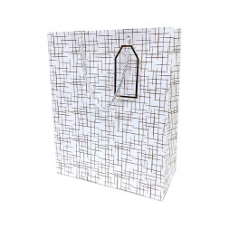 Пакет ЛЮКС Штрихи размер 26*32*12см