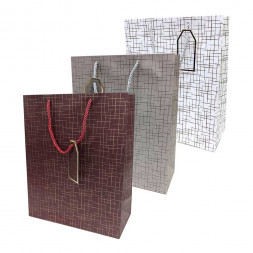 Пакет ЛЮКС Штрихи размер 26*32*12см