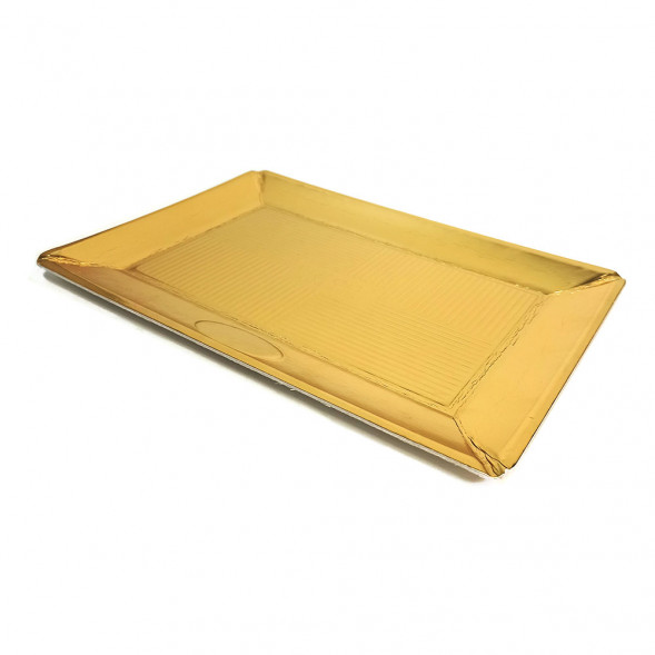 Поднос картон Золото ZEN размер 40*30см 