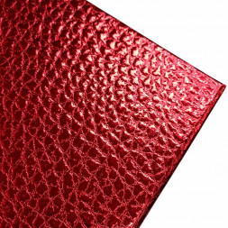 Коробка прямоугольная металл красная в 10-ти размерах