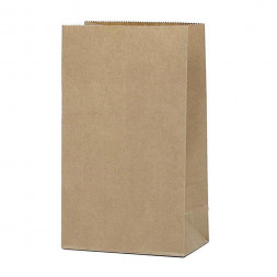 Пакет бумажный крафт 50г/м2 размер 29*18*12см уп 10шт