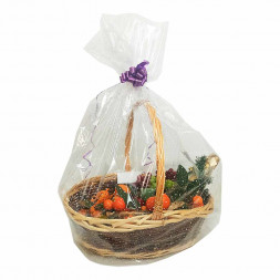 Пакет подарочный прозрачный Пузыри размер 70*100см (уп 50шт)