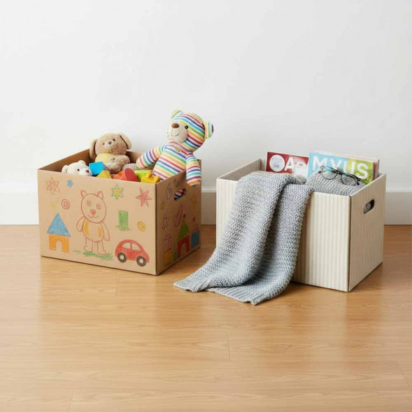 Короб архивый с ручками размер 480*325*295мм