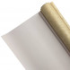 Пленка в рулоне матовая двухцветная крафт слоновая кость размер 58см*10м 65мкм
