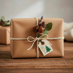 Веточки желуди с шишкой Н-13см