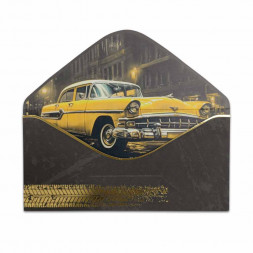 Конверт для денег С Днем рождения 8*16,5см арт 55379