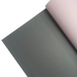 Пленка матовая 2-х цветная графит/магнолия размер 58*58см 60мкм