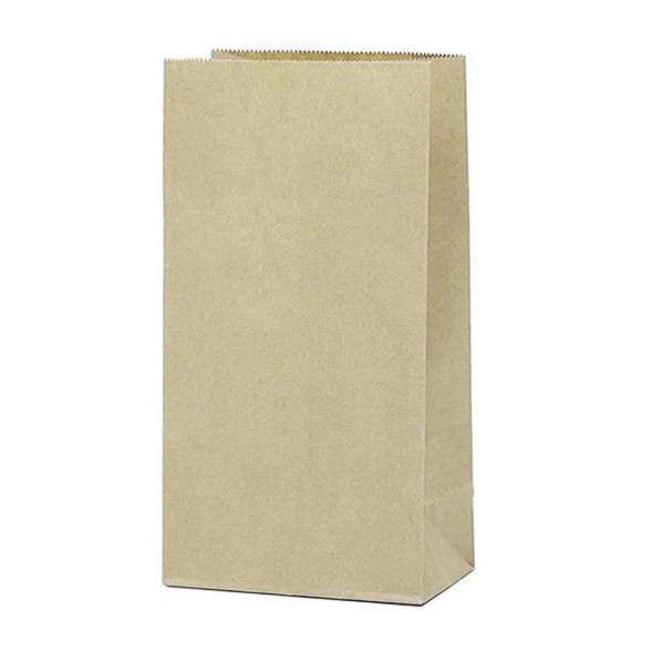 Пакет бумажный крафт 70г/м2 размер 29*18*12см уп 10шт