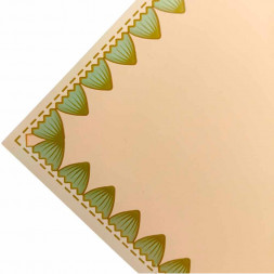 Пленка матовая Сицилия бежевая размер 57*57см 65мкр