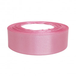 Лента атласная дикая роза размер 2,5см*23м