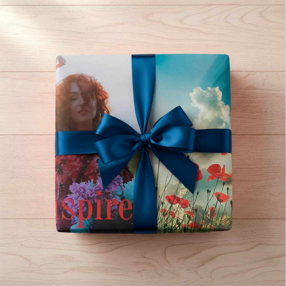 Бумага подарочная Inspire  размер листа 50*70см