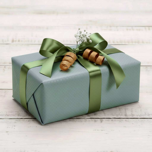 Бумага тисненая мятная размер листа 57см*57см