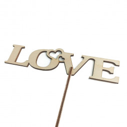 Топпер Love h-31см