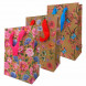 Пакет крафт Цветы размер 14*20*7см