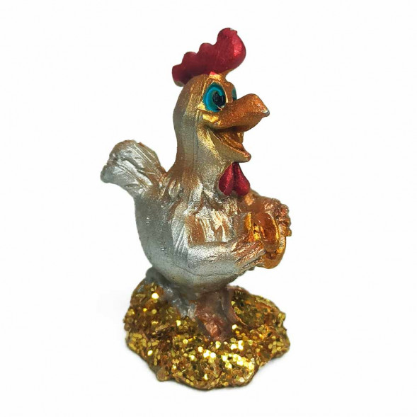 Фигура Петушок с подковой размер 4*2см
