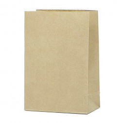 Пакет бумажный крафт 70г/м2 размер 30,5*21,5*12см уп 10шт