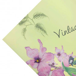 Пленка матовая в листах VINTAGE лаймовая размер 58*58см 65мкм