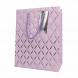 Пакет ЛЮКС Ромбики с тиснением размер 18*23*10см