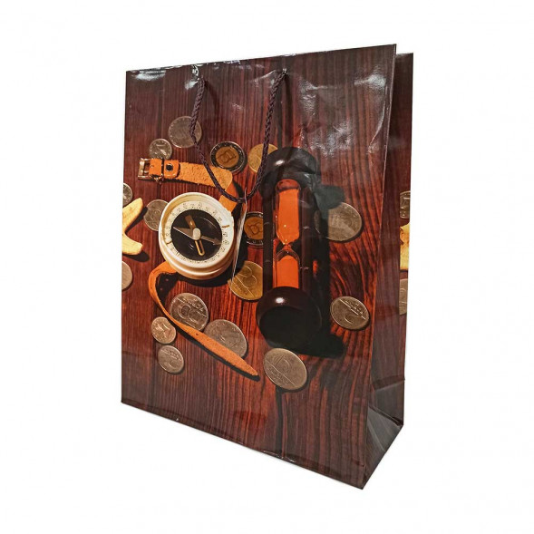 Пакет ламинированный Мужской размер 26*32*10см