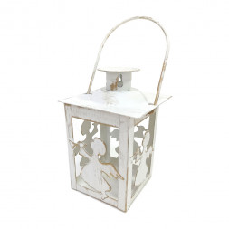 Подсвечник декоративный металл ангел размер 7*7*12см