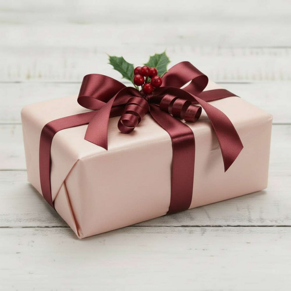 Бумага тишью в листах жемчужная РОЗОВАЯ размер 50см*66см  