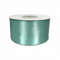 Лента атласная светлая полынь размер 4см*23м