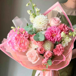 Пленка глянцевая с двойной каймой белая/черная размер 58*58см