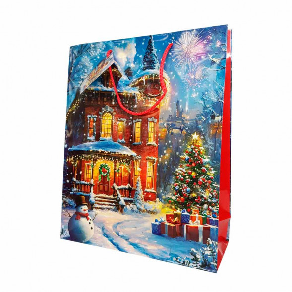 Пакет Ламинированный НГ Микс размер 26*32*10см