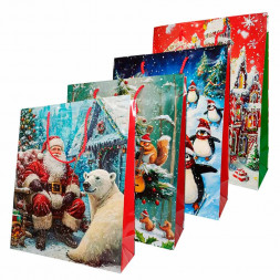 Пакет Ламинированный НГ Микс размер 26*32*10см