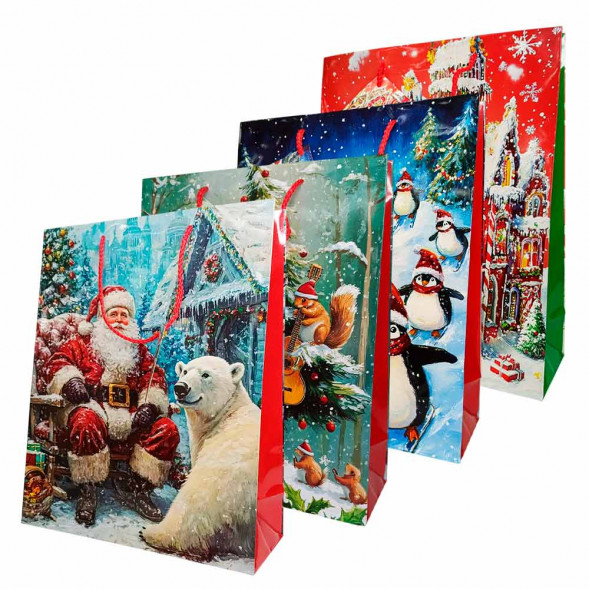 Пакет Ламинированный НГ Микс размер 26*32*10см