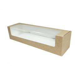 Упаковка Baguette box крафт размер 260*80*60мм уп 10шт