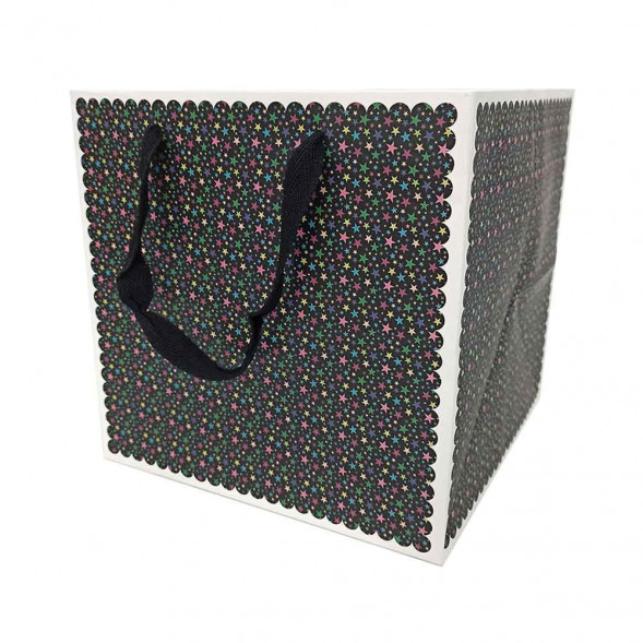 Пакет ЛЮКС Звездочки размер 17*17*17см 